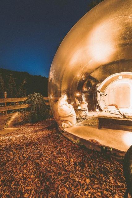 Living Timeless- Bubble Tent Elzach Inklusive Hot Tube Badefass- Schlafen Unterm Sternenhimmel Exterior photo